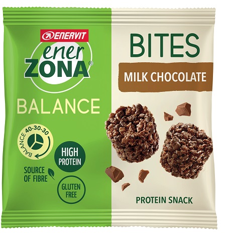 ENERZONA BITES MILK CHOCOLATE 1 BUSTINA - farmachicca