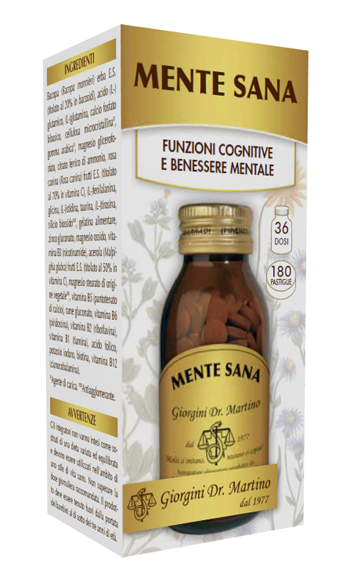 MENTE SANA 180 PASTIGLIE - farmachicca