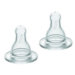 TETTARELLA SLOW FLUSSO LENTO IN SILICONE 2 PEZZI - farmachicca