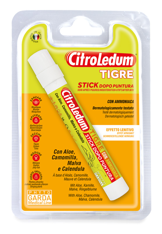 CITROLEDUM TIGRE STICK CON AMMONIACA 10 ML - farmachicca
