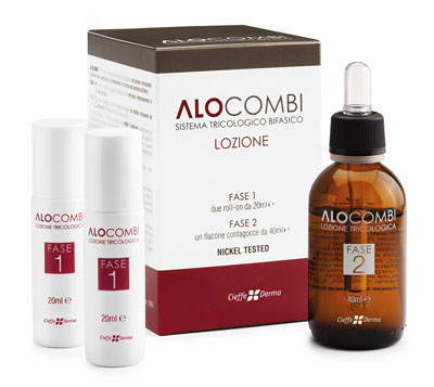 ALOCOMBI LOZIONE 2 ROLL-ON + FLACONE 40 ML - farmachicca