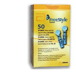 LANCETTE PUNGIDITO FREESTYLE GAUGE 28 50 PEZZI - farmachicca