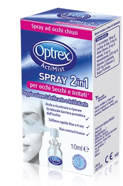SPRAY OCULARE OPTREX ACTIMIST 2IN1 OCCHI SECCHI E IRRITATI 1 PEZZO - farmachicca