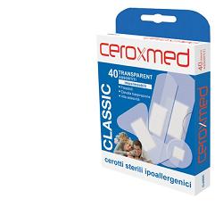 CEROXMED CLASSIC TRASPARENTI 40 CEROTTI ASSORTITI - farmachicca