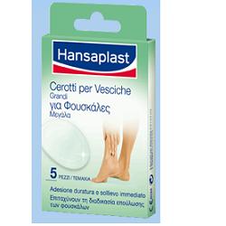 CEROTTI PER VESCICHE GRANDI HANSAPLAST 5 PEZZI - farmachicca