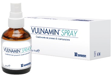 VULNAMIN SPRAY 30ML FLACONE IN VETRO CON EROGATORE A TASTO - farmachicca