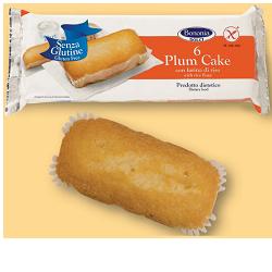 BONONIA PLUMCAKE CON FARINA DI RISO SENZA GLUTINE 6 X 36 G - farmachicca