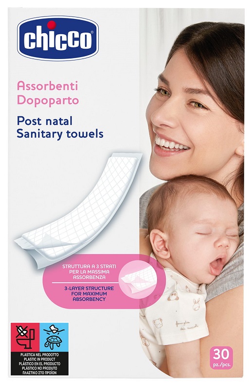CHICCO ASSORBENTI PROTECTION POSTPARTO 30 PEZZI - farmachicca
