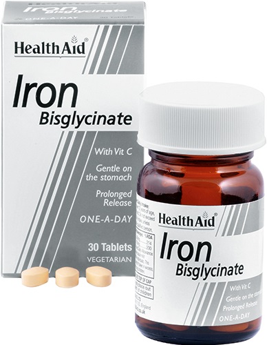 FERRO BISGLICINATO IRON BYSGLICINATE 30 COMPRESSE - farmachicca