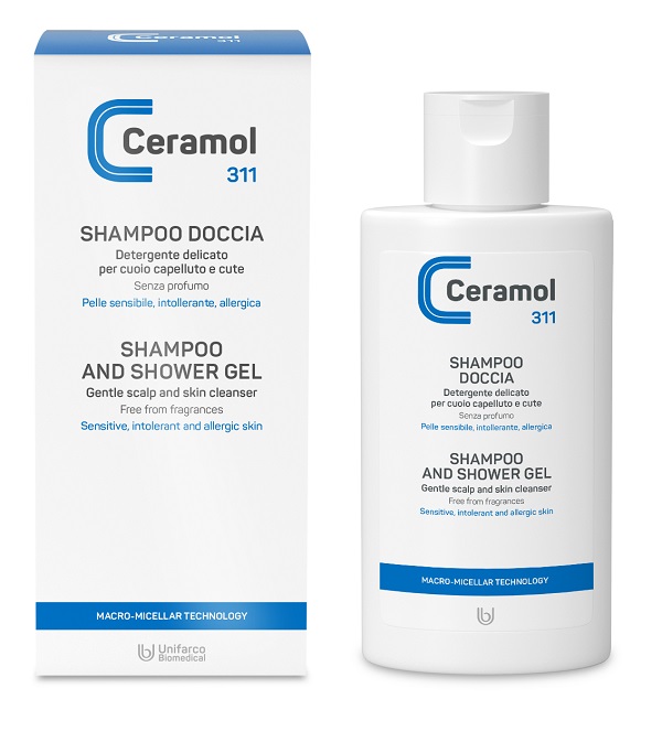 CERAMOL SHAMPOO DOCCIA 200 ML - farmachicca