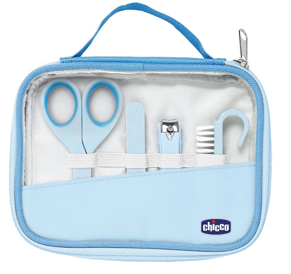 CHICCO SET UNGHIE BAMBINO AZZURRO-VERDE - farmachicca