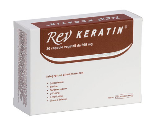 REV KERATIN 30 CAPSULE - farmachicca