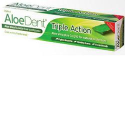 ALOEDENT DENTIFRICIO TRIPLA AZIONE CON ALOE VERA E COENZIMA Q10 100 ML - farmachicca