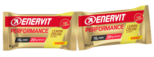 ENERVIT PS DOUBLE LEMON CREAM 2 MEZZE PORZIONI BOX 1 BARRETTA - farmachicca