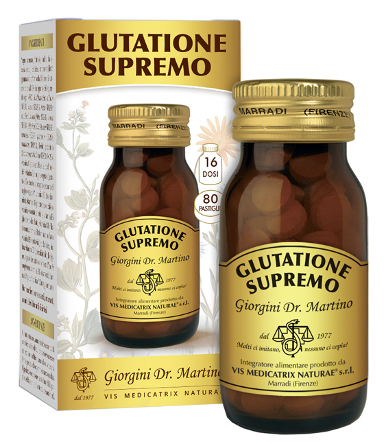 GLUTATIONE SUPREMO 80 PASTIGLIE - farmachicca