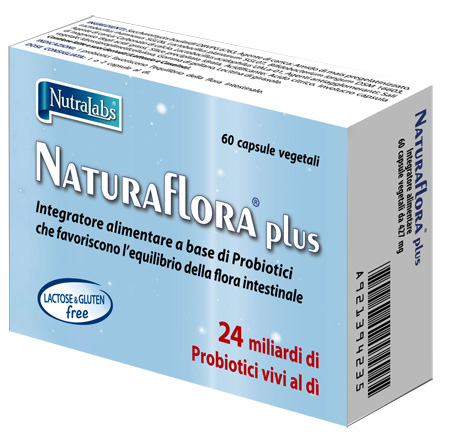 NATURAFLORA PLUS 60 CAPSULE - farmachicca