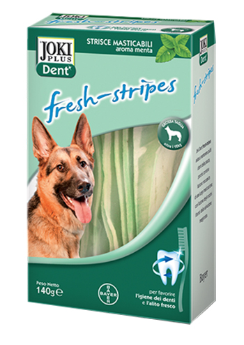 JOKI PLUS DENT FRESH-STRIPES 140 G PER CANI DI TAGLIA GRANDE - farmachicca