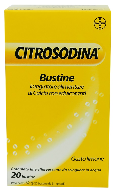 CITROSODINA 20 BUSTINE GRANULATO EFFERVESCENTE - farmachicca