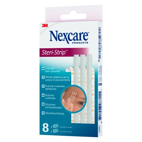 CEROTTO PER SUTURA NEXCARE STERISTRIP 6X75 MM + 3X75 MM - farmachicca