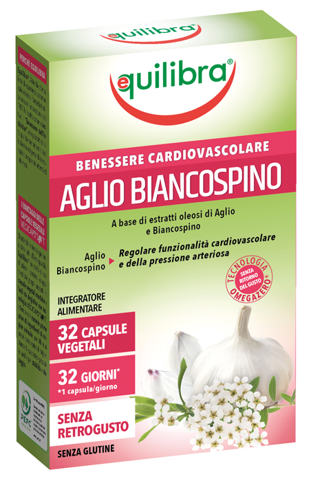 AGLIO BIANCOSPINO 32 PERLE VEGETALI - farmachicca