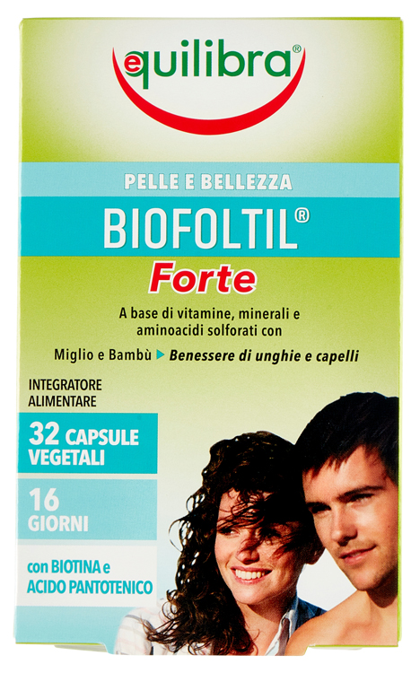 BIOFOLTIL FORTE 32 PERLE VEGETALI - farmachicca