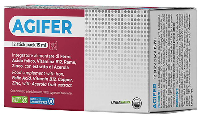 AGIFER 12 STICK 15 ML - farmachicca