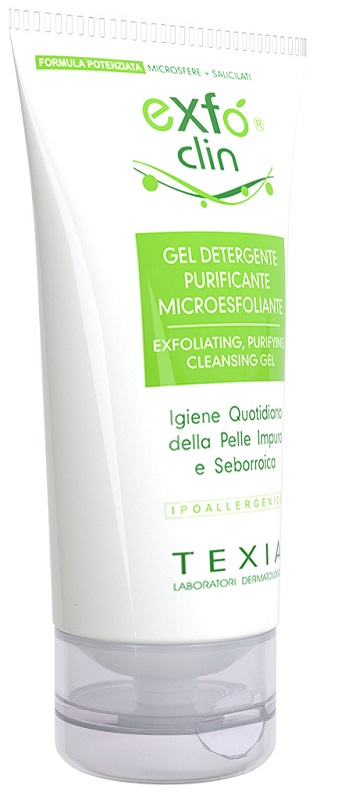 EXFO CLIN GEL DETERGENTE PURIFICANTE MICROESFOLIANTE 150 ML - farmachicca