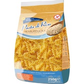 PIACERI MEDITERRANEI PASTA RISO FUSILLI 250 G - farmachicca