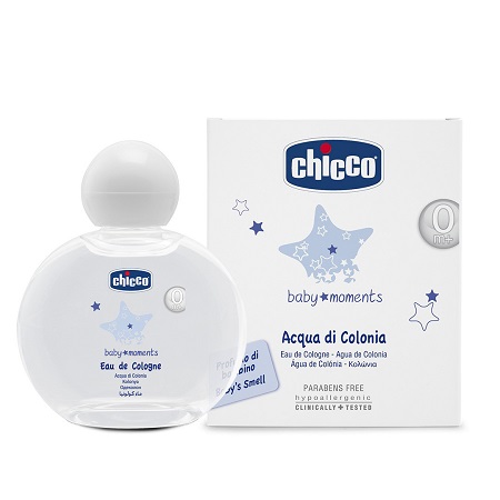 CHICCO COSMETICI BABY MOMENTS ACQUA PROFUMATA 100 ML - farmachicca