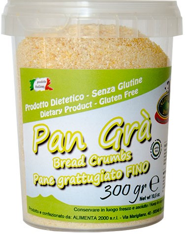 PAN GRA' PANE GRATTUGIATO FINO FRESELLE DEL VESUVIO 300 G - farmachicca