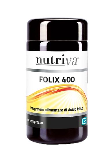 NUTRIVA FOLIX 400 100 COMPRESSE - farmachicca