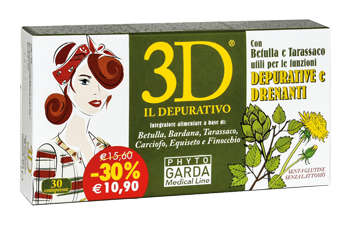 3D IL DEPURATIVO 30 COMPRESSE - farmachicca
