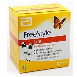 STRISCE MISURAZIONE GLICEMIA FREESTYLE LITE 25 PEZZI - farmachicca