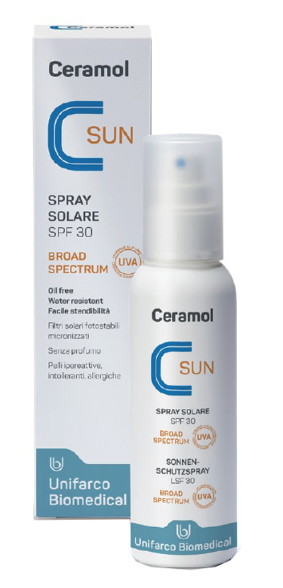 CERAMOL SUN SPRAY SPF 30 125 ML - farmachicca