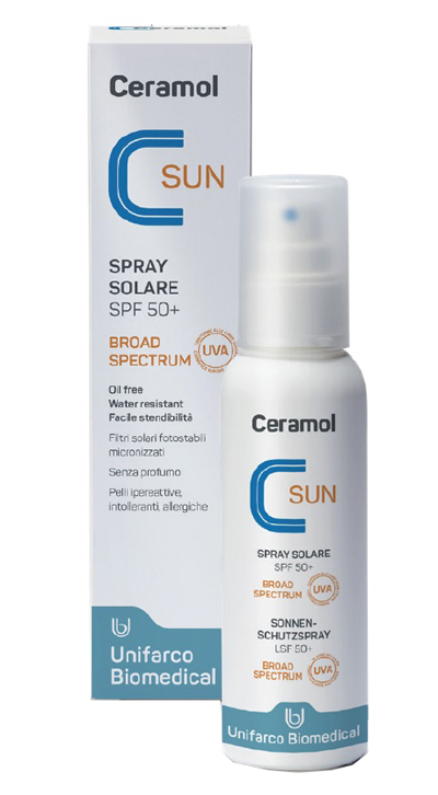 CERAMOL SUN SPRAY SPF 50+ 125 ML - farmachicca