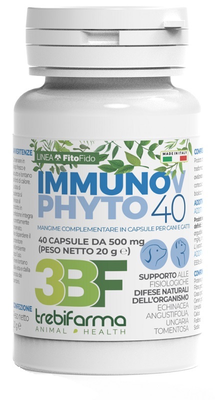 IMMUNOV CAPSULE 40 CAPSULE BARATTOLO 20 G - farmachicca