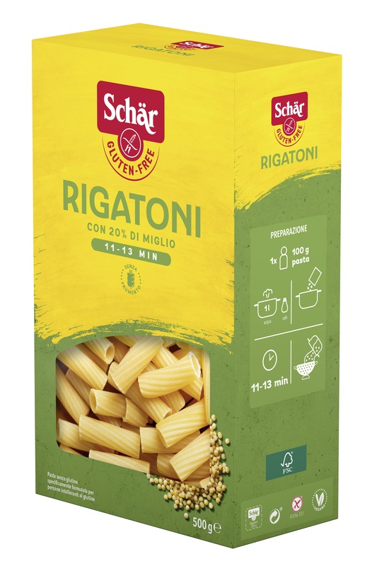 SCHAR RIGATONI 500 G - farmachicca