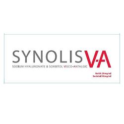 SIRINGA INTRA-ARTICOLARE SYNOLIS V-A SODIO IALURONATO 20 MG + SORBITOLO 40 MG 2ML 1 PEZZO - farmachicca