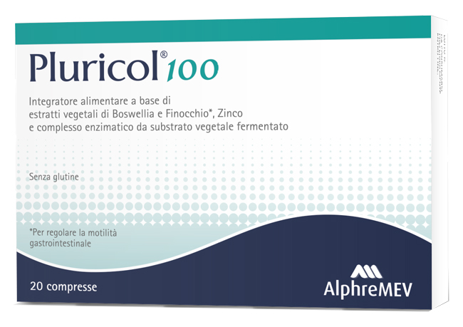 PLURICOL 100 20 COMPRESSE - farmachicca