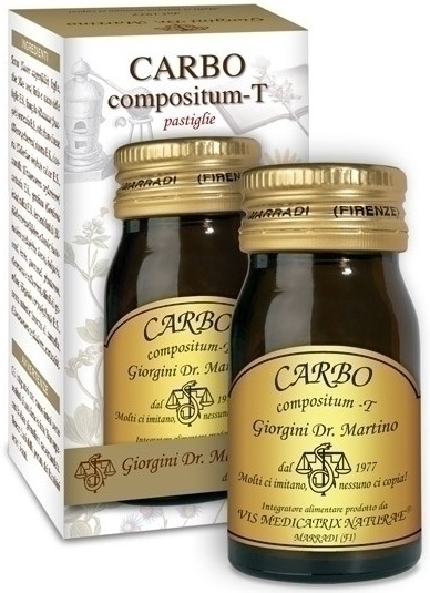 CARBO COMPOSITUM T 225 PASTIGLIE - farmachicca