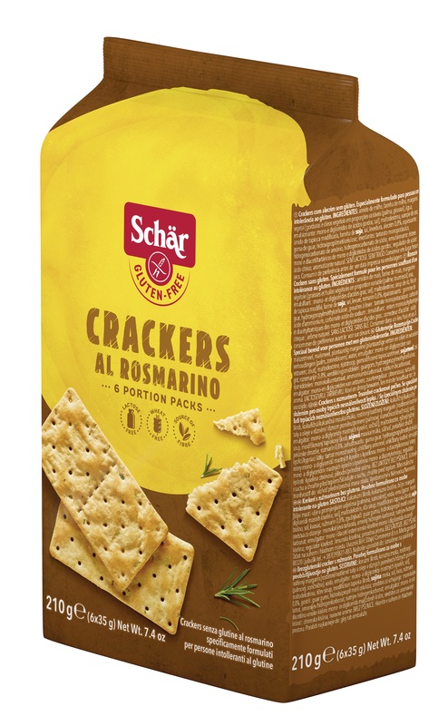 SCHAR CRACKERS ROSMARINO 210 G - farmachicca
