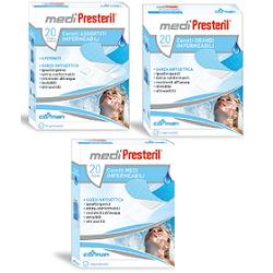 CEROTTO MEDIPRESTERIL IMPERMEABILE 4 FORMATI ASSORTITI 20 PEZZI - farmachicca