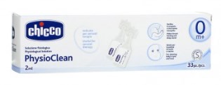 CHICCO PHYSIOCLEAN SOLUZIONE FISIOLOGICA 33 FLACONCINI 2 ML - farmachicca