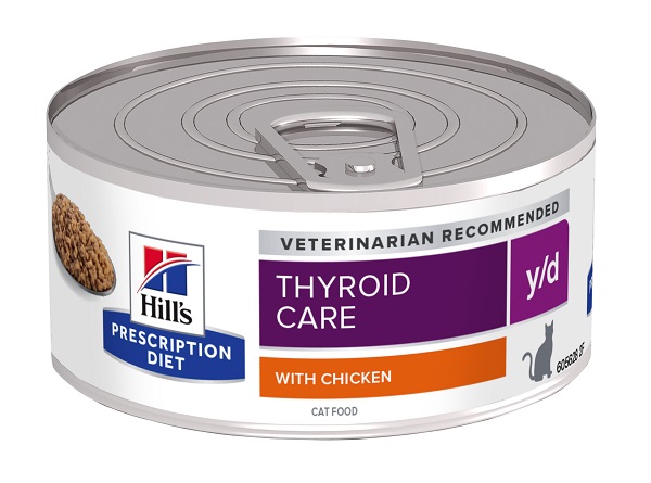 PRESCRIPTION DIET FELINE THYROID CARE Y/D 156 G - farmachicca