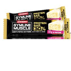 ENERVIT GYMLINE MUSCLE PROTEIN BAR 30% TORTA AL LIMONE 1 PEZZO - farmachicca