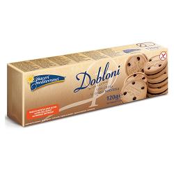 PIACERI MEDITERRANEI DOBLONI CON CREMA NOCCIOLA 120 GRAMMI - farmachicca