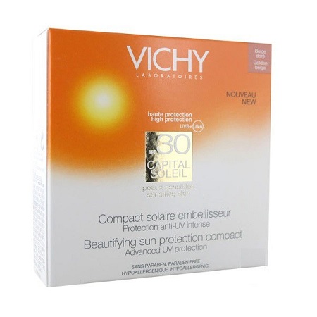 VICHY CAPITAL SOLEIL COMPACT CLAIRE 30 10 G - farmachicca
