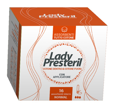 LADY PRESTERIL ASSORBENTI INTERNI NORMAL 16 PEZZI - farmachicca