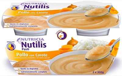 NUTILIS PASTI POLLO CON CAROTE 2 X 300 G - farmachicca