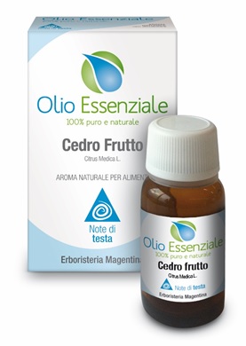 CEDRO FRUTTI OLIO ESSENZIALE ALIMENTARE 10 ML - farmachicca